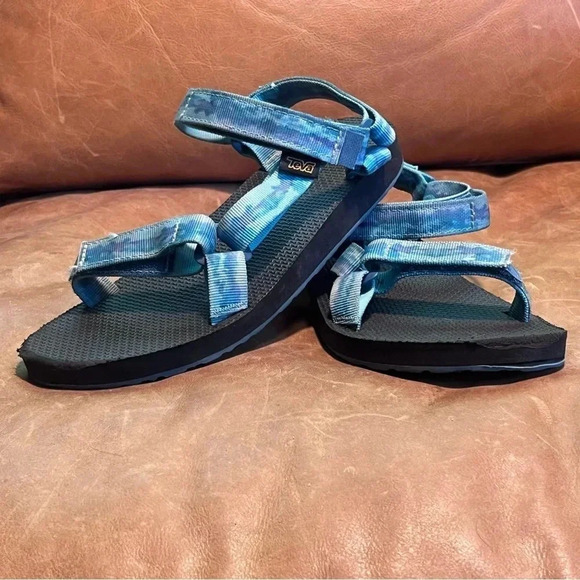 Teva Other - Teva Kid’s 5 Blue Fabric Strap Sandals